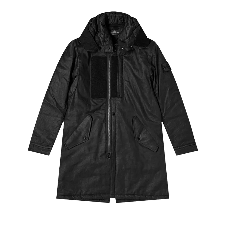 Stone Island Shadow Project Rubberised Linen Parka "Black"