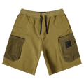 Stone Island Shadow Project Mesh Pocket Shorts "Olive"