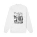 Balenciaga Venezia Print Crewneck "White/Grey"