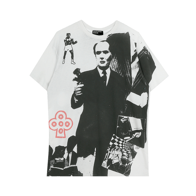 Enfants Riches Déprimés Horizontal Decline T-Shirt "White/Black"