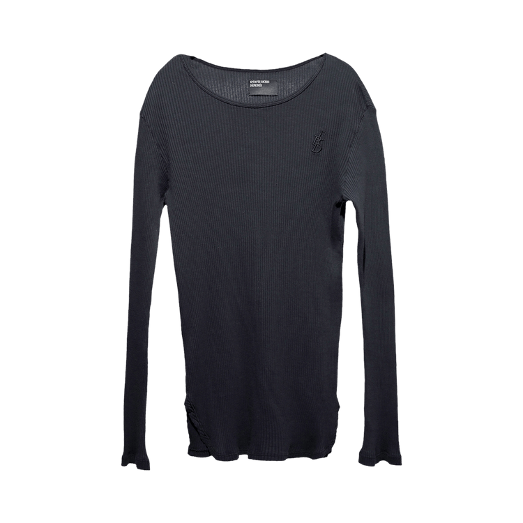 Enfants Riches Déprimés Fitted Logo Long-Sleeve "Black"
