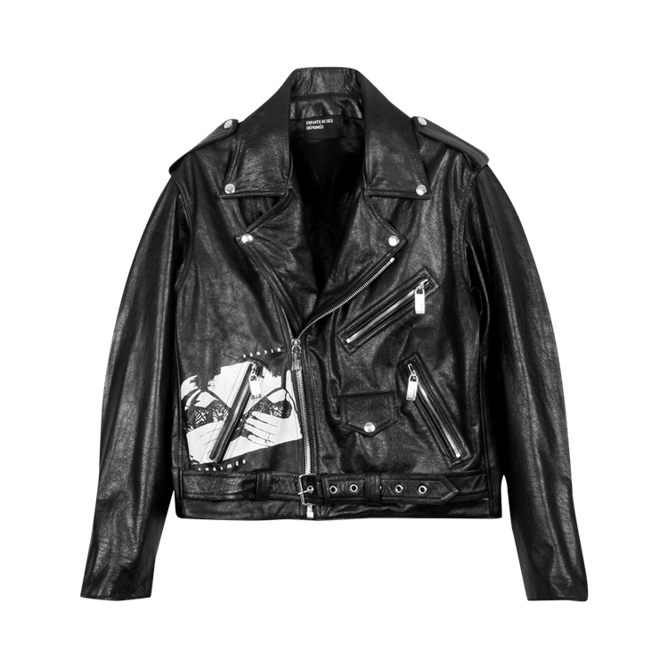 Enfants Riches Déprimés The Lydia Moto Jacket "Black/White"
