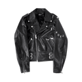 Enfants Riches Déprimés Soviet Surveillance Moto Jacket "Black/White"