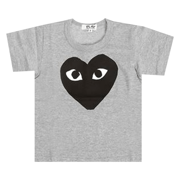 Comme des Garçons PLAY Kids Big Heart Logo T-Shirt "Grey"