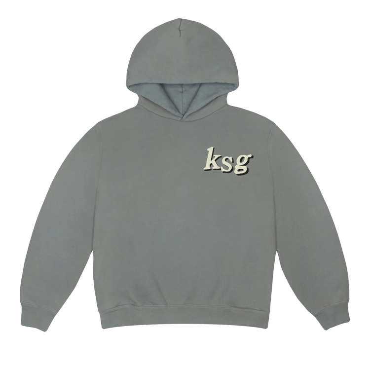 Cactus Plant Flea Market Kids See Ghosts Hooded Sweatshirt "Glacier"