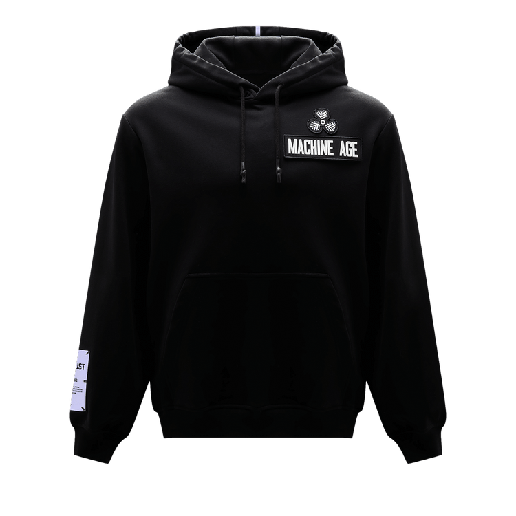 MCQ Patch Hoodie "Black"
