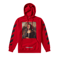 Off-White Mona Lisa Hooded Sweatshirt "Red"