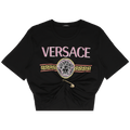 Versace Printed Tee "Black/Multicolor"