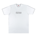 Supreme x KAWS Chalk Logo Tee "White"