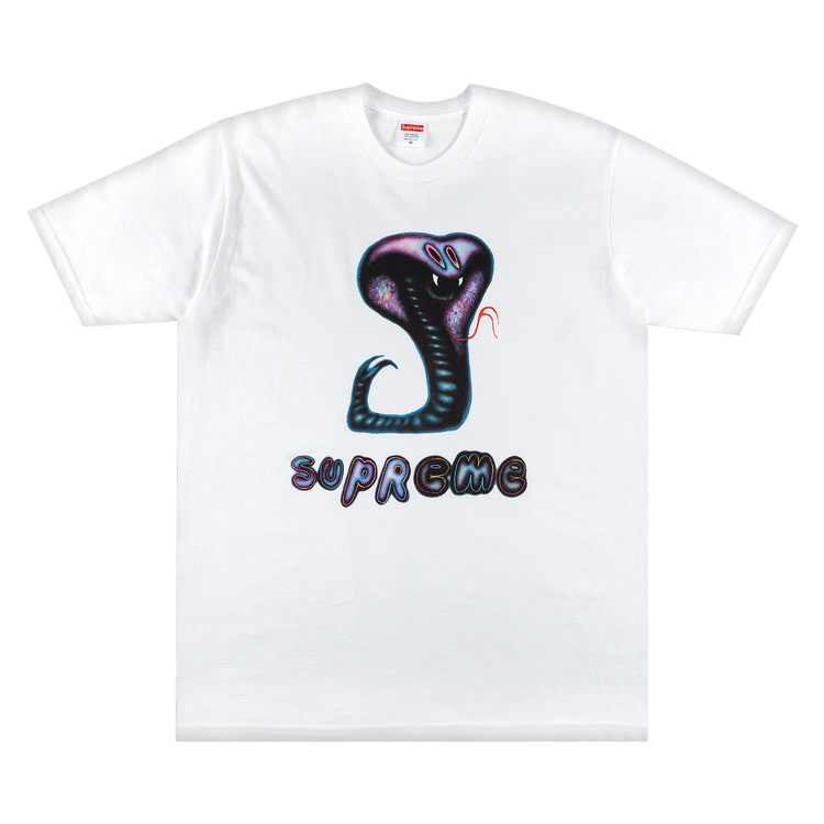 Supreme Snake Tee "White"
