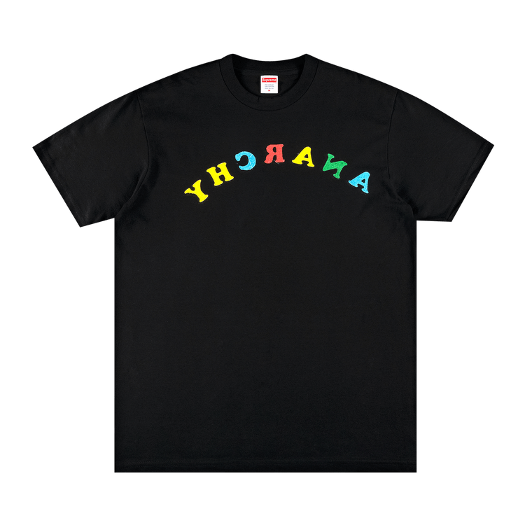 Supreme x Jamie Reid Anarchy Tee "Black"