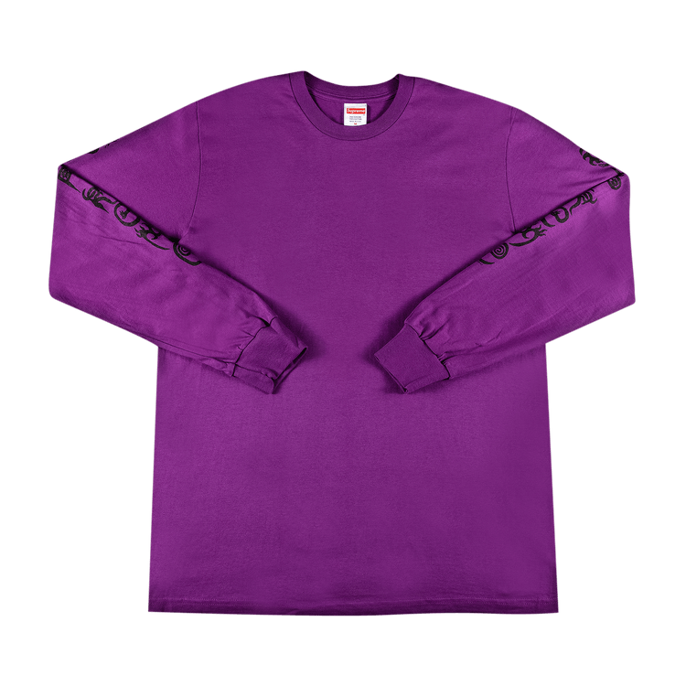 Supreme Clayton Patterson Long-Sleeve Tee "Light Purple"