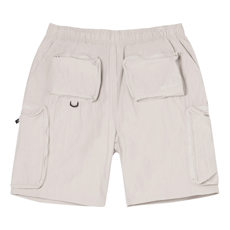 Stussy Nylon Approach Short "Stone Grey"