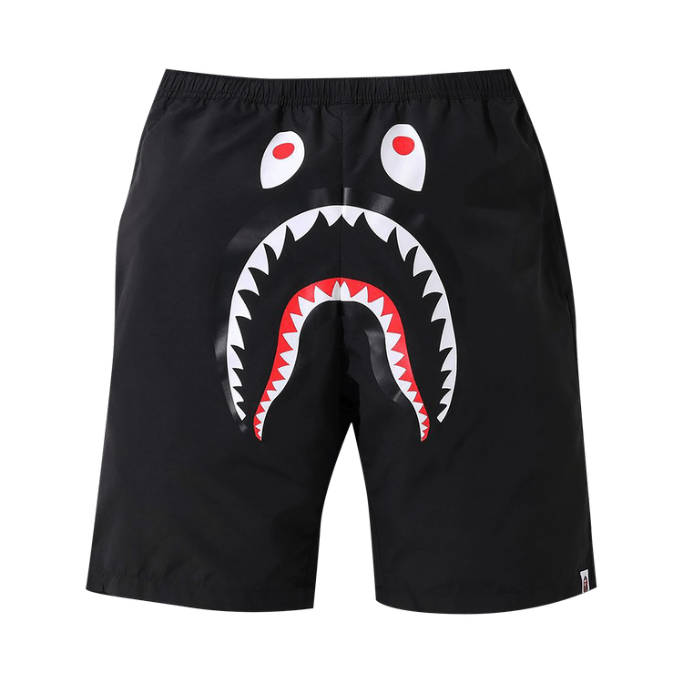 BAPE Shark Beach Shorts "Black"