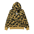 BAPE x OVO 1st Camo Pullover Hoodie "Yellow"
