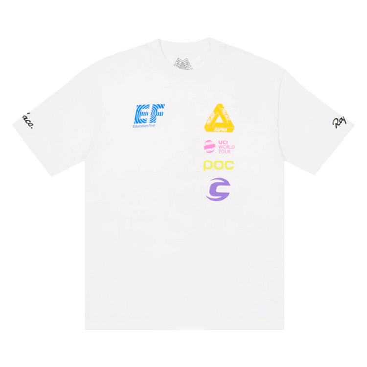 Palace x Rapha Off Bike T-Shirt "White"