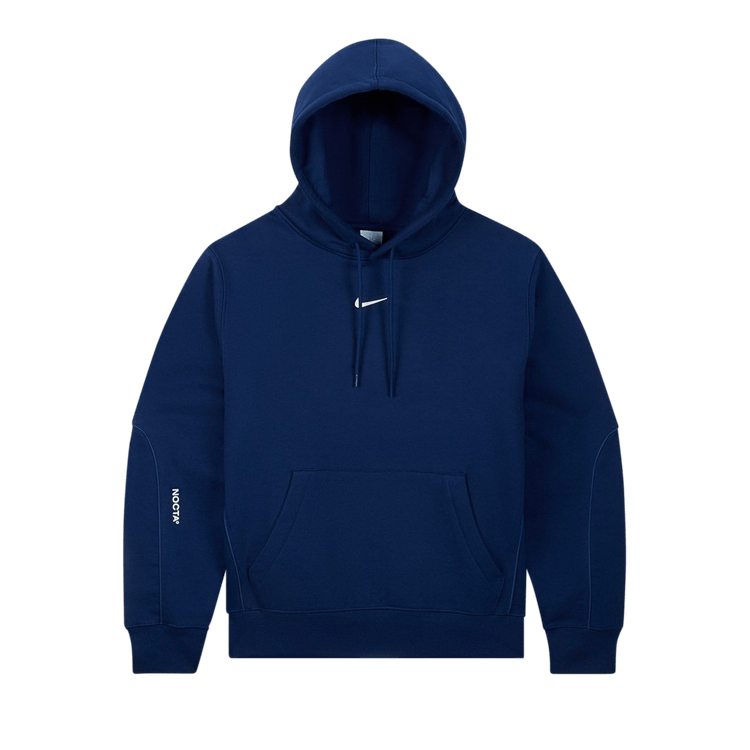Nike x NOCTA Fleece Hoodie "Blue Void/White"