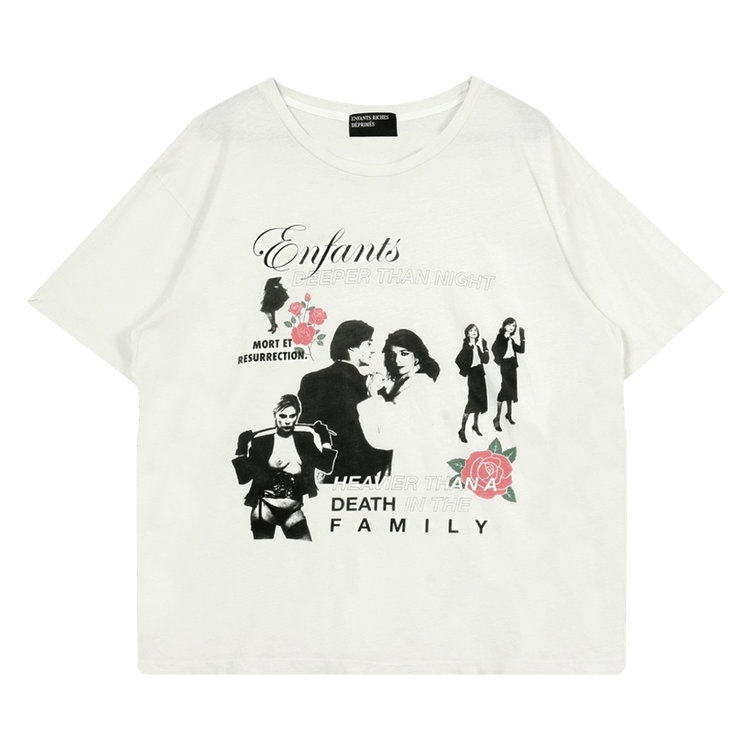 Enfants Riches Déprimés Mort Et Resurrection T-Shirt "Ivory/Multicolor"