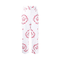 Simone Rocha Paper-Bag Trousers "White/Red"