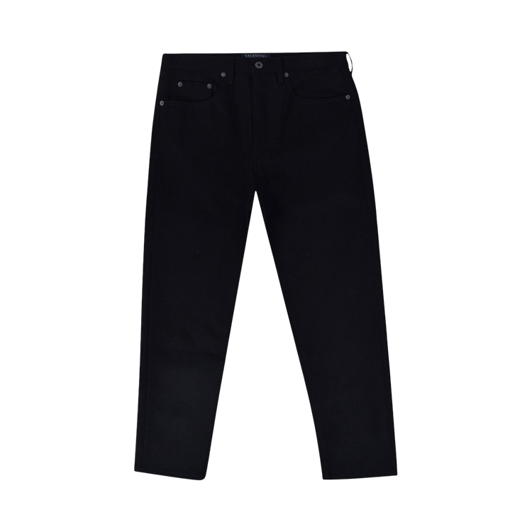 Valentino Print Denim "Black"