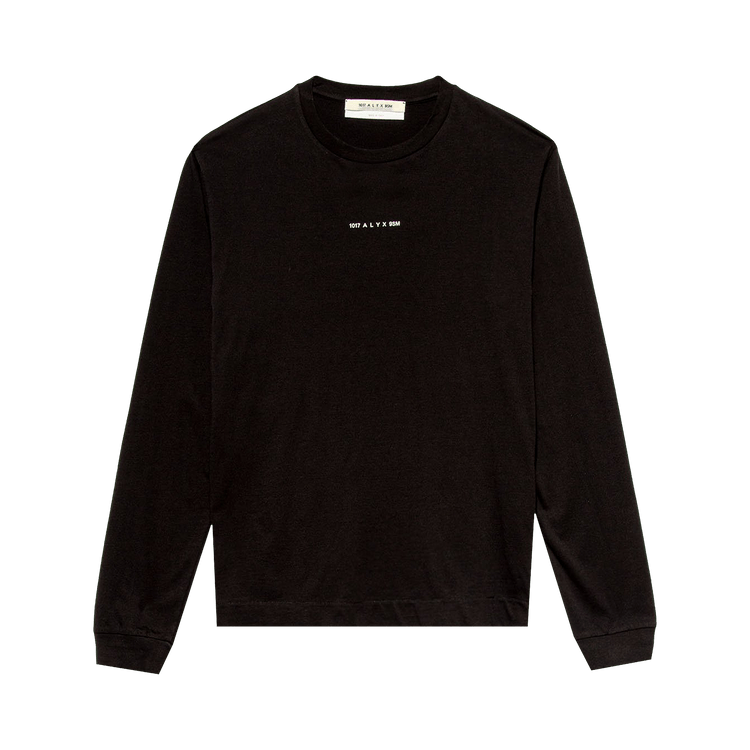 1017 ALYX 9SM Collection Logo Long-Sleeve T-Shirt "Black"