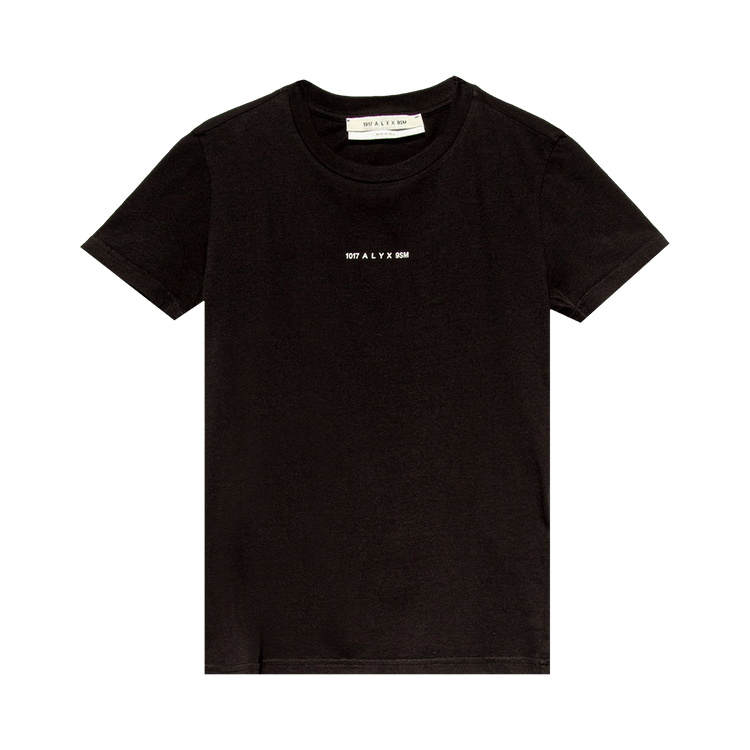 1017 ALYX 9SM Address Logo Tee "Black"