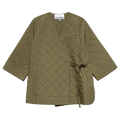 GANNI Stretch Canvas Jacket "Kalamata"