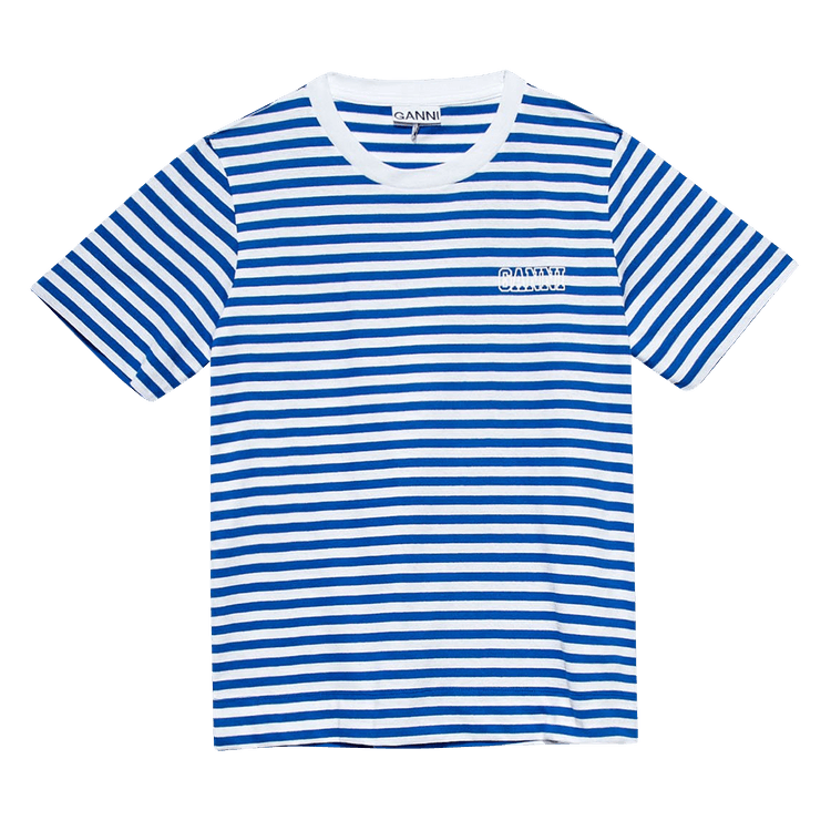 GANNI Stripe Software Tee "Daphne"