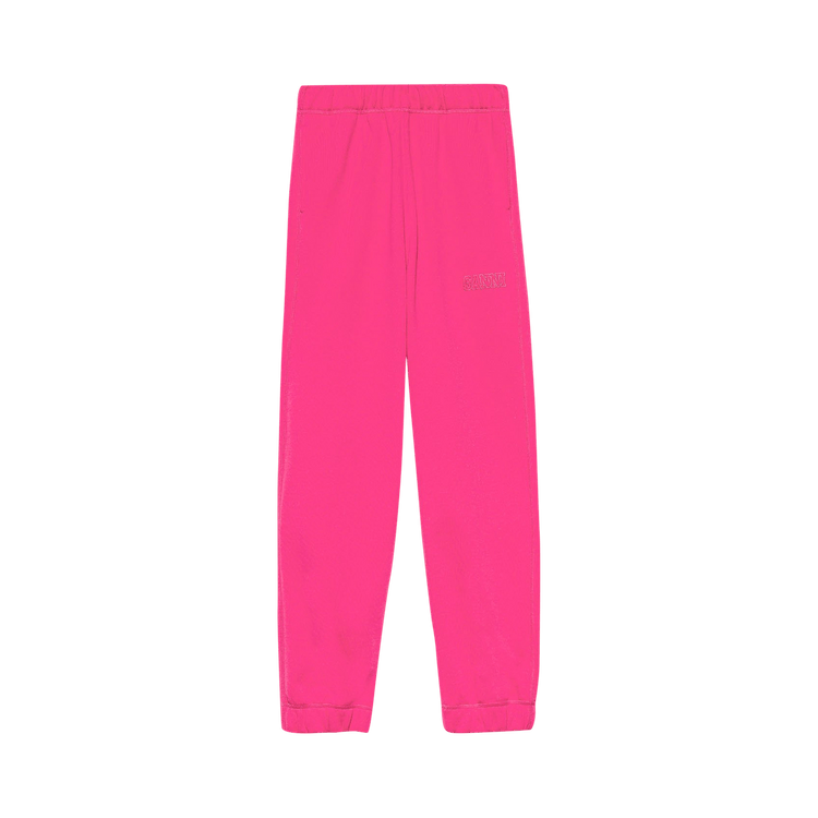 GANNI Software Sweatpants "Shocking Pink"
