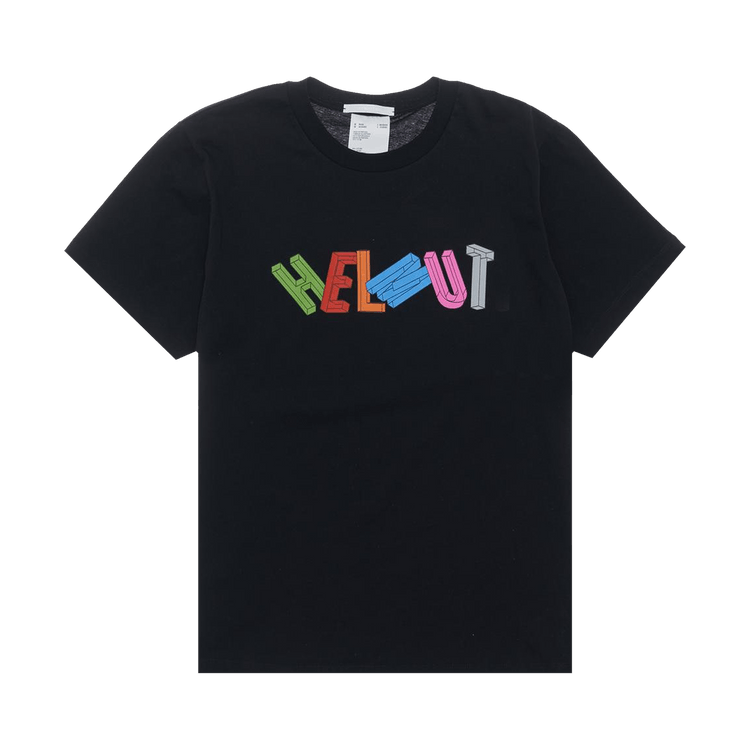Helmut Lang 3D Tee "Black"