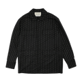 1017 ALYX 9SM Logo Pinstripe Officer Jacket "Black/White"
