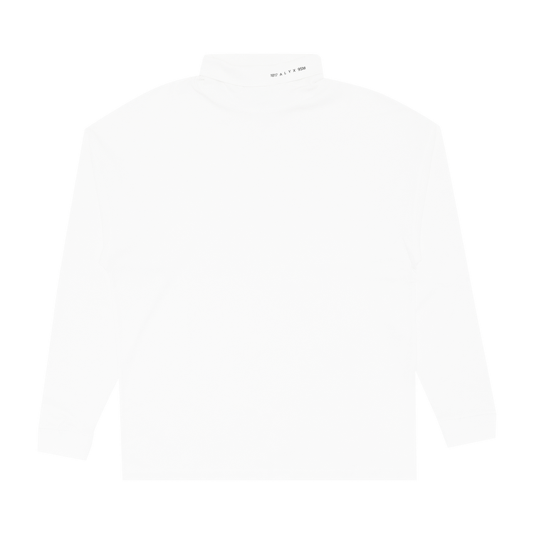 1017 ALYX 9SM Long-Sleeve Roll Neck Tee "White"