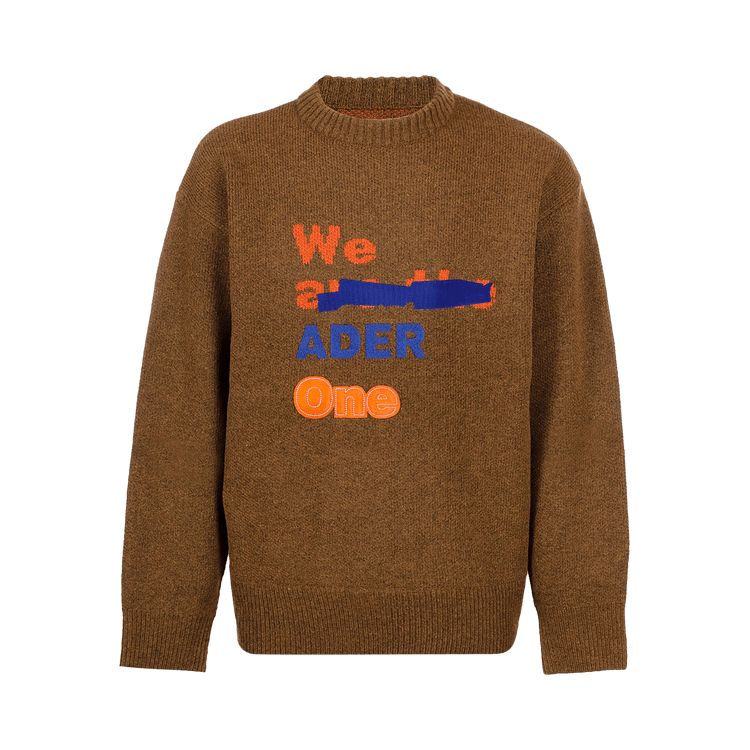 Ader Error Long S Knit "Brown"