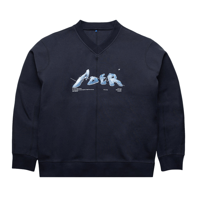 Ader Error Sweatshirt "Navy"