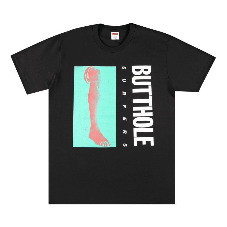 Supreme x Butthole Surfers Leg Tee "Black"