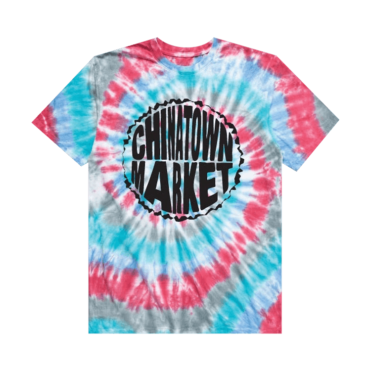 Chinatown Market Spiral Circle Tee "Tie Dye"