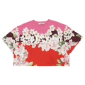 Valentino Floral Cropped T-Shirt "Multicolor"