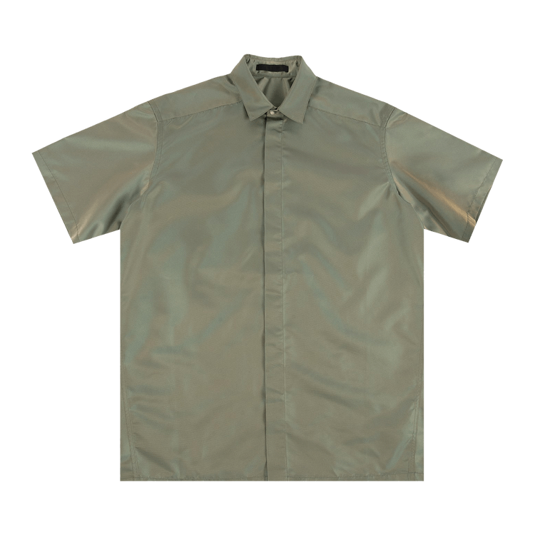 Fear of God Short-Sleeve Nylon Shirt "Green Iridescent"