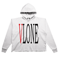 Vlone Staple Hoodie "White/Red"