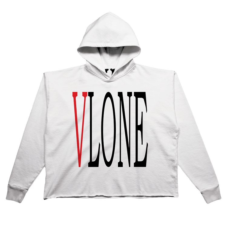 Vlone Staple Hoodie "White/Red"