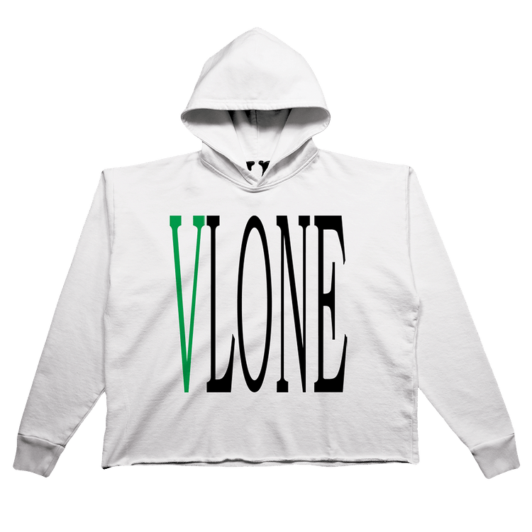 Vlone Staple Hoodie "White/Green"