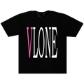 Vlone Staple T-Shirt "Black/Pink"