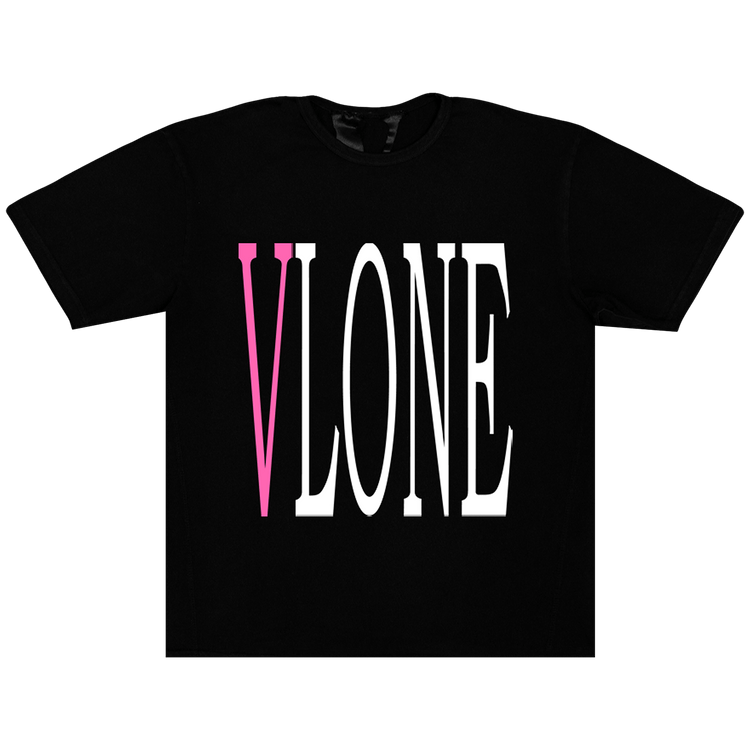 Vlone Staple T-Shirt "Black/Pink"