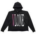 Vlone Staple Hoodie "Black/Pink"