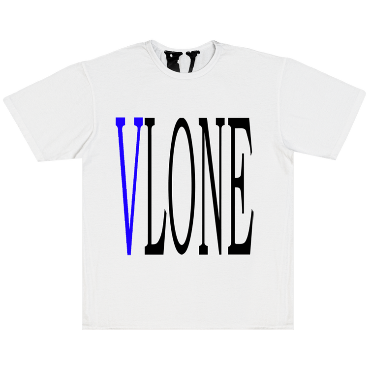 Vlone Staple T-Shirt "White/Blue"