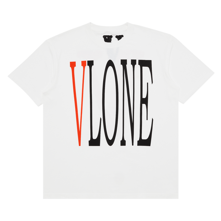 Vlone Staple T-Shirt "White/Orange"