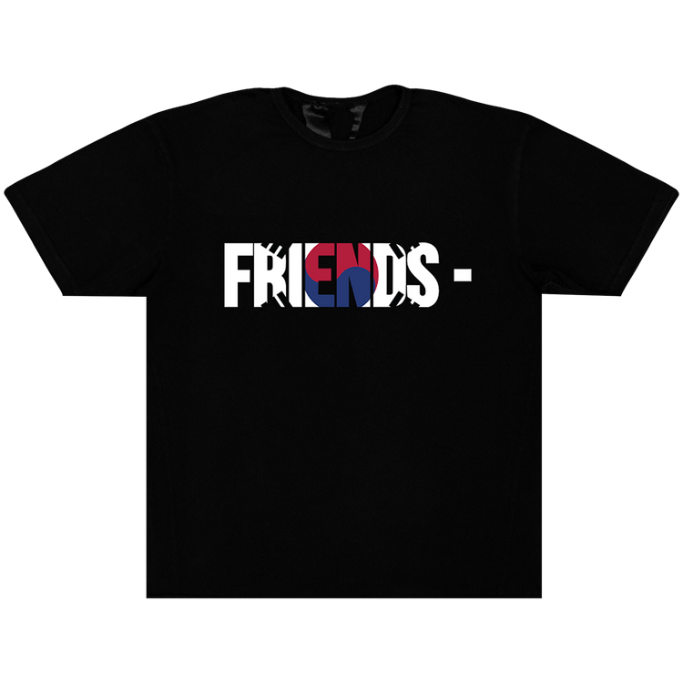 Vlone Friends - KOR T-Shirt "Black"
