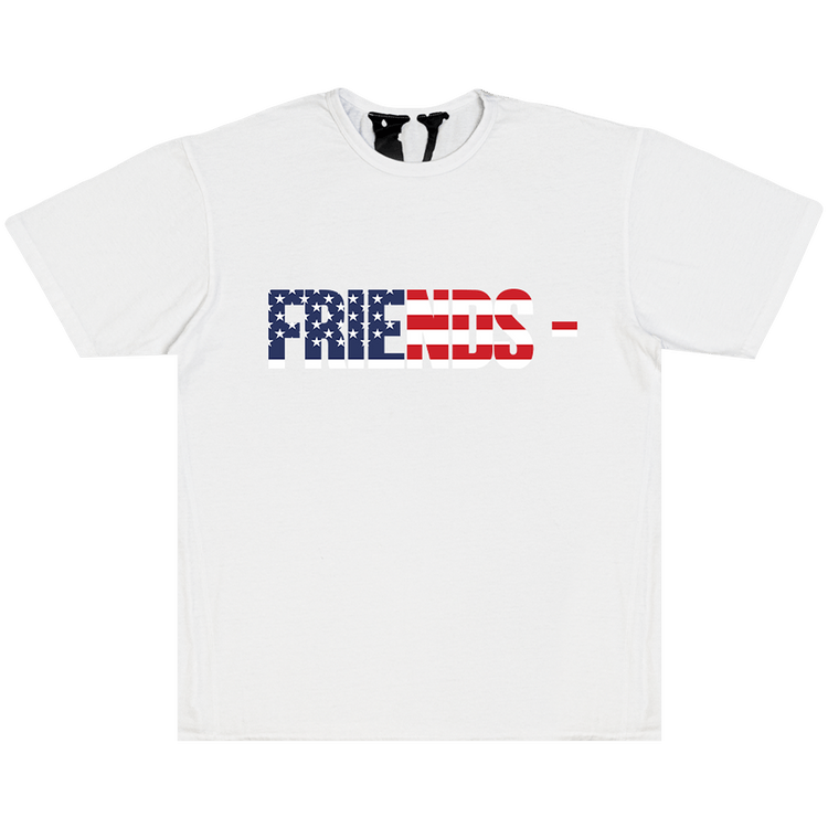 Vlone Friends - USA T-Shirt "White"