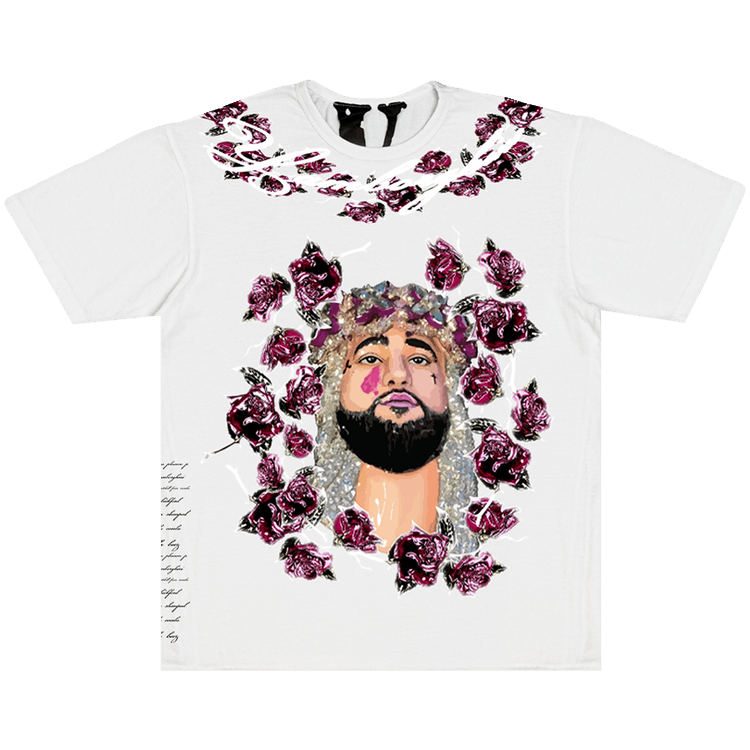 Vlone Limited Edition Yamborghini Eliantte T-Shirt "White"