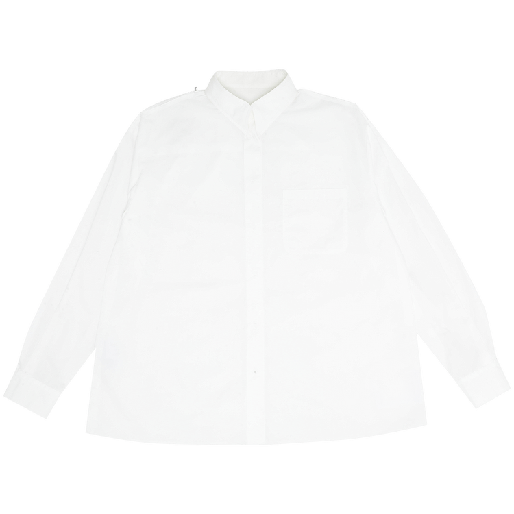 MM6 Maison Margiela Reversed Poplin Shirt "White"